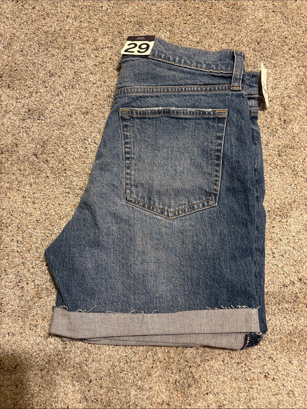 GAP Blue Rolled-Hem Women's Denim Shorts